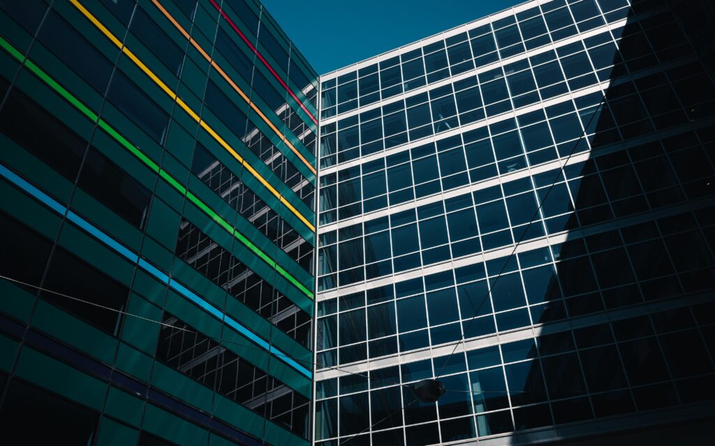 Modern logistics office building